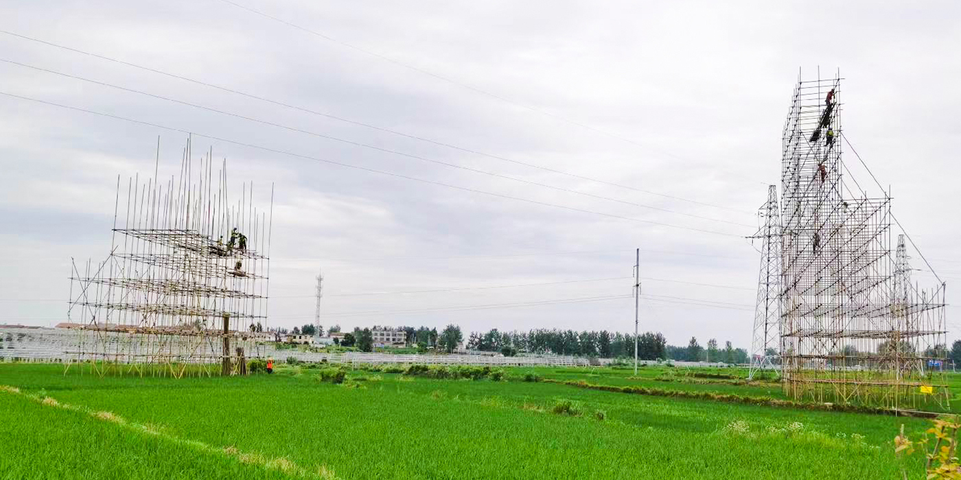 國家電投襄陽太平店鎮99MW農光互補光伏發電項目110kV送出線路工程